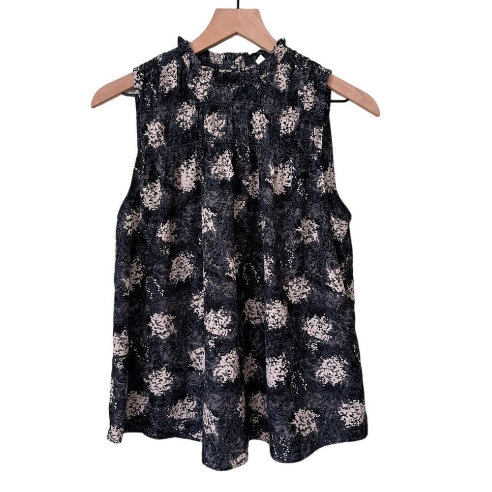 Joie Black Sleeveless Blouse Tank Top Size M